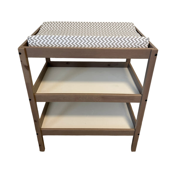 Taupe Crib and Change Table