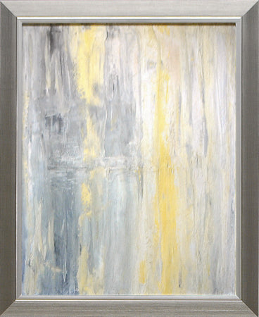 Yellow & Grey Abstract II